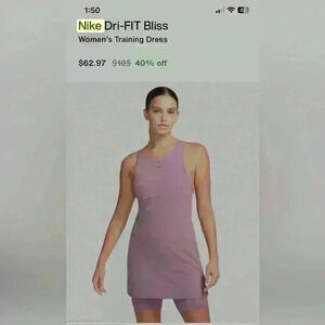 Nike Dri-Fit Bliss‎ - Training Dress - Size XL - NWOT